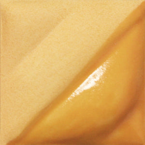 Amaco Velvet Lead-Free Non-Toxic Semi-Translucent Underglaze, 1 Pint, Yellow V-308