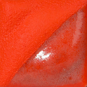 Amaco V-389 Flame Orange Velvet Underglaze (Pint)